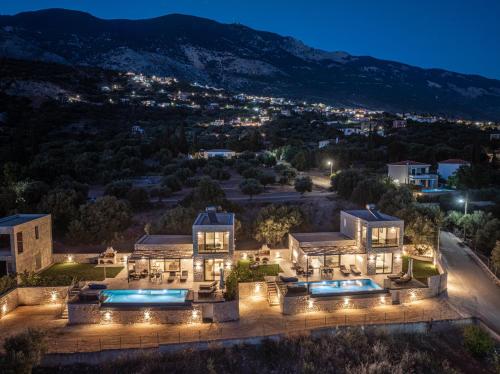 Γενική θέα στο βουνό ή θέα στο βουνό από  αυτή η βίλα