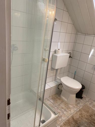 Koupelna v ubytování Friends Villa Apartments