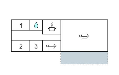 an illustration of a punnian block with a diagram at Lovely Home In Arnasco With Wifi in Arnasco