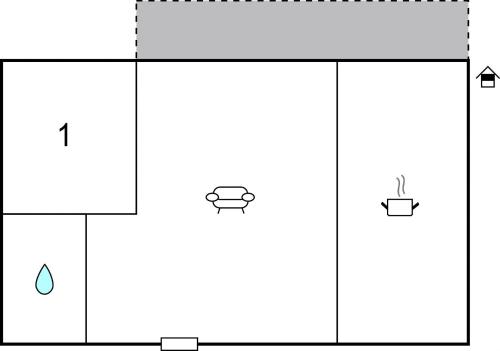 a diagram of a diagram of a water meter at Cozy Apartment In Bussolengo With Wifi in Bussolengo