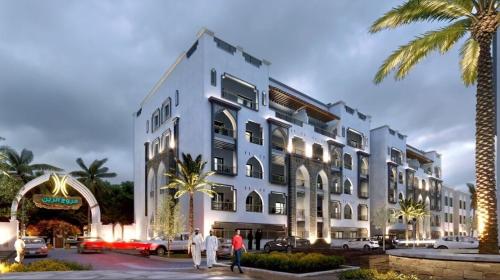 Budova, kde se apartmán nachází