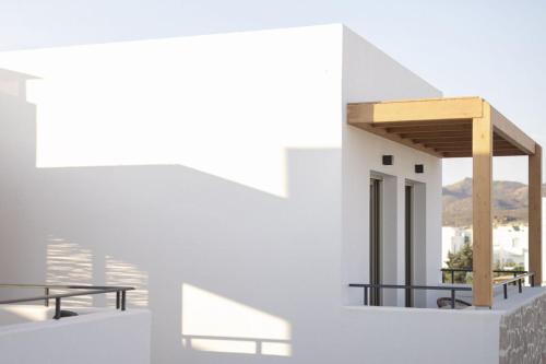 a rendering of a house with a balcony at Kalea Suites in Pollonia