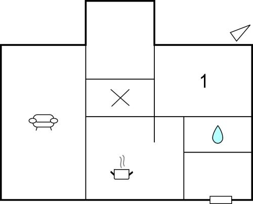 a diagram of a square with four different views at Bolmen in Bolmen