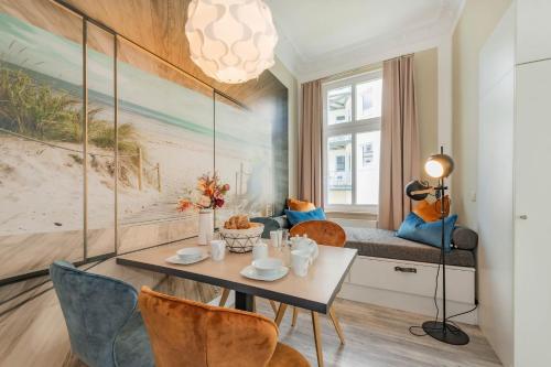 O zonă de relaxare la Villa Carmen Dünengras