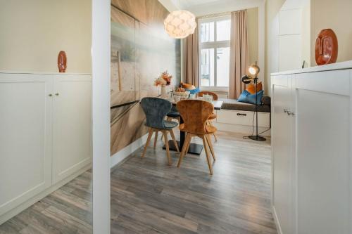 O bucătărie sau chicinetă la Villa Carmen Dünengras