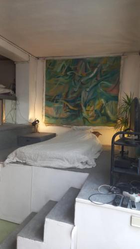 Studio dans un atelier d'artiste