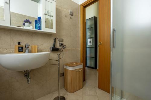 Et badeværelse på Belvedere Guest House