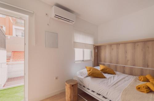 Ένα ή περισσότερα κρεβάτια σε δωμάτιο στο Wood 5