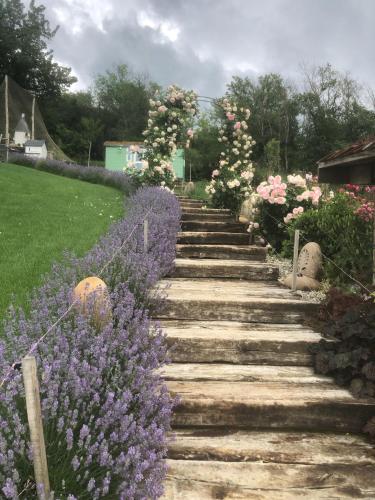 Zahrada ubytování Lulla Cottage