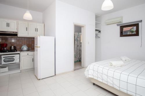 Η κουζίνα ή μικρή κουζίνα στο Ferma Solaris Apartments