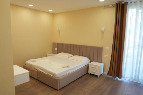 เตียงในห้องที่ Villa Martin