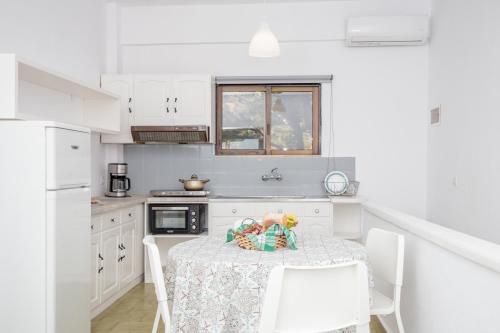 Η κουζίνα ή μικρή κουζίνα στο Ferma Solaris Apartments