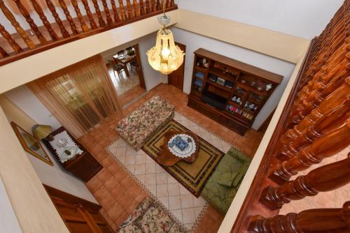Χώρος καθιστικού στο Jessies Guest House Seychelles