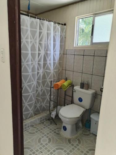 Koupelna v ubytování Mini reserva La Naciente Mi casa es tu casa