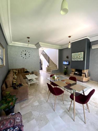 Χώρος καθιστικού στο sidi bouzid home stay