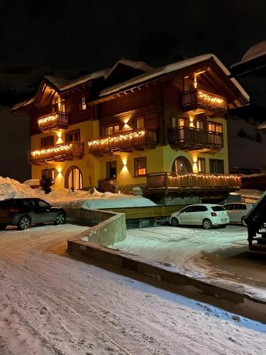 Livigno Wooden House durante l'inverno