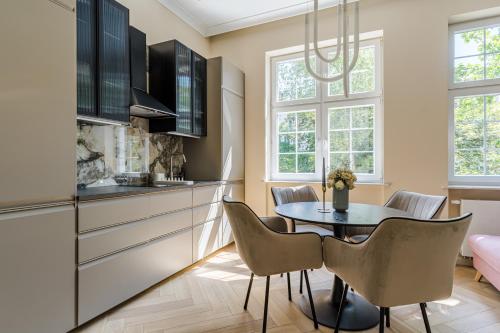 Η κουζίνα ή μικρή κουζίνα στο Goldsmiths Apartments