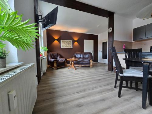 Dapur atau dapur kecil di Apartment - Tor zur Rhön