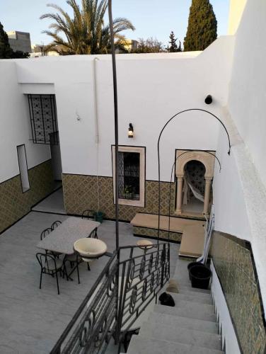 Kawasan patio atau luaran di Dar lekhle3a Tayssir