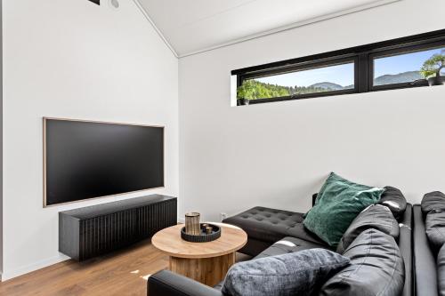 Μια τηλεόραση ή/και κέντρο ψυχαγωγίας στο Modern gem at Hafslovatnet