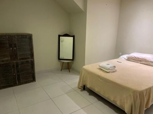 Een bed of bedden in een kamer bij Casa da Tartaruga Búzios