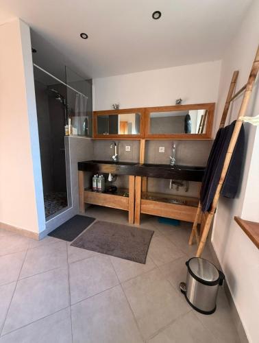 Cucina o angolo cottura di Séjour paisible près de Genève
