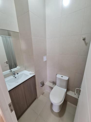 Koupelna v ubytování Insuperable ubicación y acceso