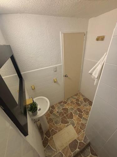 Bilik mandi di Casa La Morada
