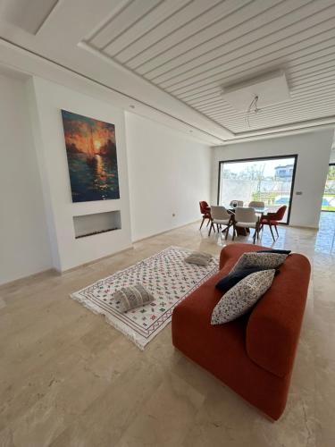 Χώρος καθιστικού στο villa prestigieuse avec piscine
