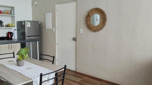 Küche/Küchenzeile in der Unterkunft Refugio Custodia 2 vista a montaña