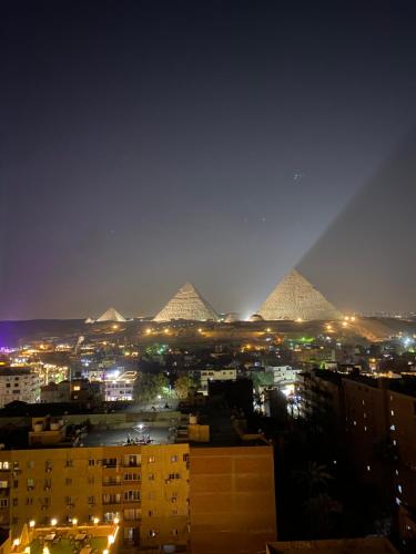 Vista generica su Il Cairo o vista sulla città dall'interno dell'hotel