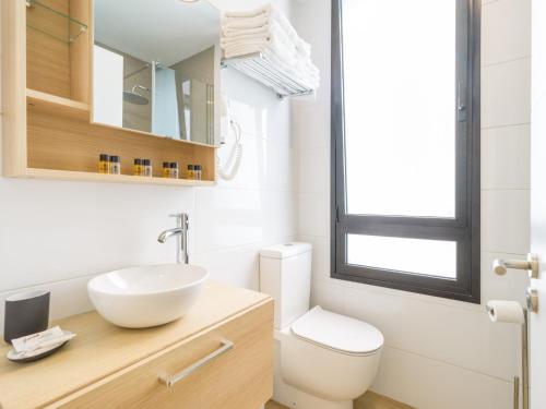 Ένα μπάνιο στο Apartment in Las Palmas near Playa Canteras