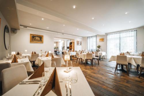 Restaurace v ubytování Le Relais du Simplon