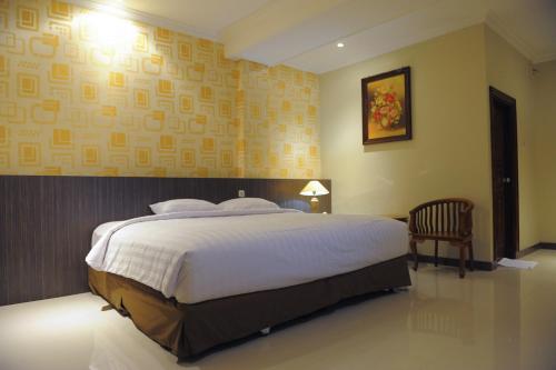 Posteľ alebo postele v izbe v ubytovaní Sylvia Hotel Budget