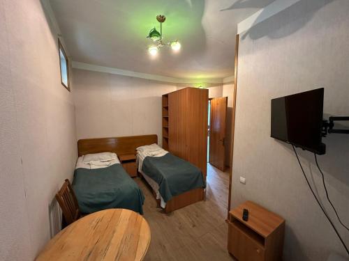 TV a/nebo společenská místnost v ubytování Nunisi Forest Hotel & SPA