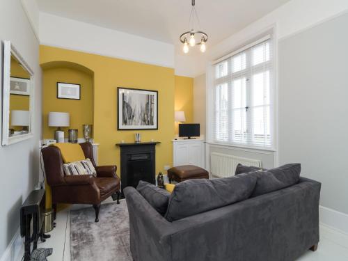 Istumisnurk majutusasutuses Coastguard Retreat