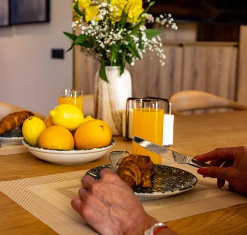 Mad i villaen eller i nærheden