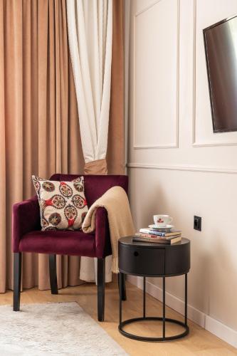 Posezení v ubytování Altara Apartamenty Centrum - Free Parking