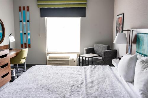Postel nebo postele na pokoji v ubytování Hampton Inn & Suites Leesburg