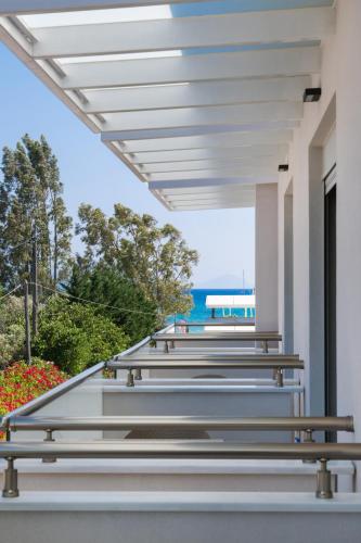 Un balcón o terraza en Anastasia Studios