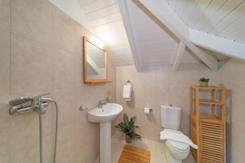 Koupelna v ubytování SunnyVilla Rhodes