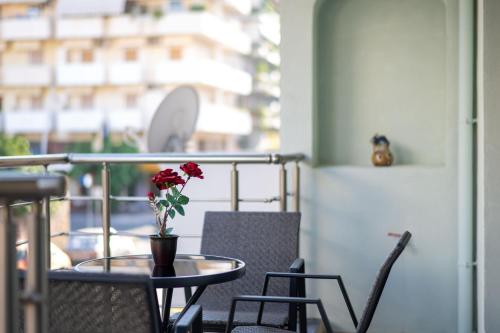Μπαλκόνι ή βεράντα στο Pomegranate Apartments