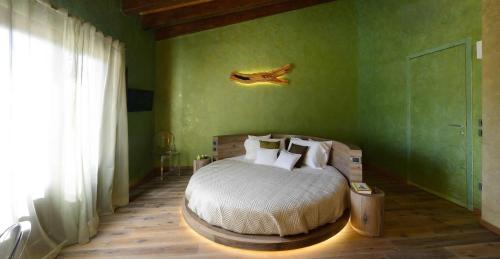Postel nebo postele na pokoji v ubytování Agrirelais Principe SPA