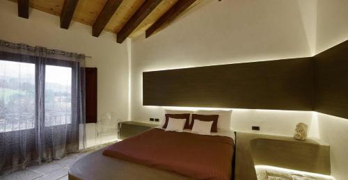 Postel nebo postele na pokoji v ubytování Agrirelais Principe SPA