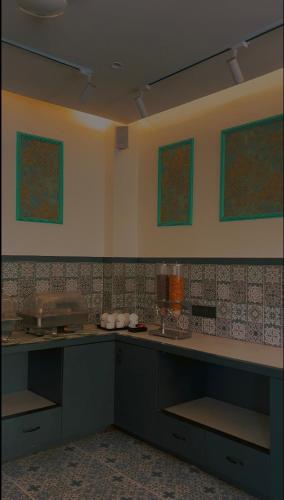 Kuchyň nebo kuchyňský kout v ubytování Hotel StayBird - Cove