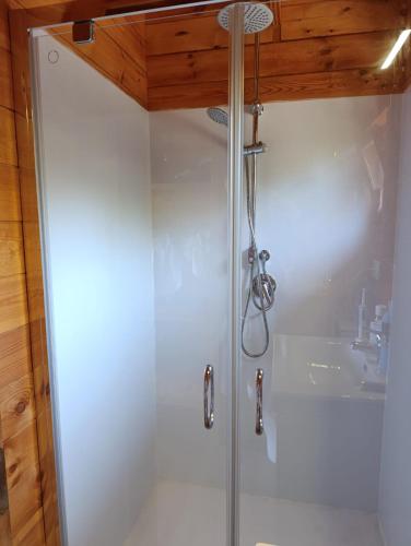 Koupelna v ubytování Agriturismo Cinque Tomoli