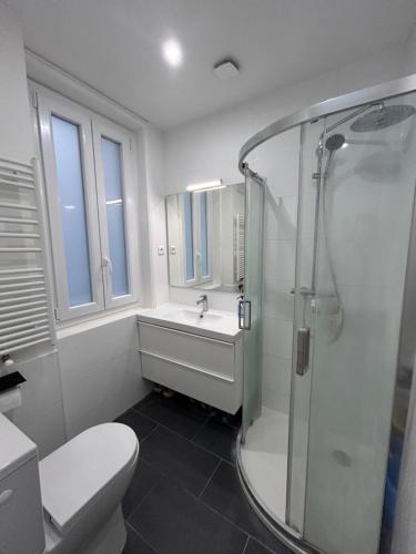 Koupelna v ubytování Superbe 120m2 17ème - 6p