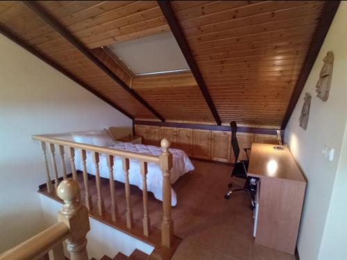 Ένα ή περισσότερα κρεβάτια σε δωμάτιο στο Villa Mon