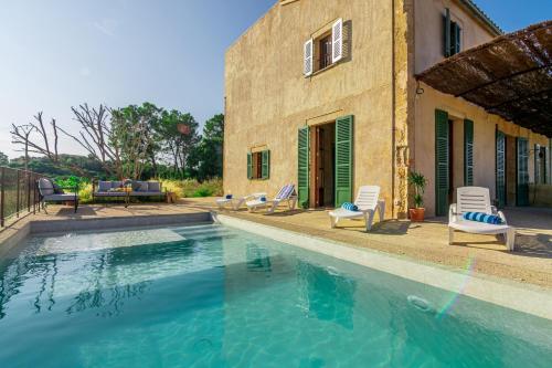 Sa Alqueria, villa con piscina en Santa Margarita
