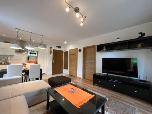 Kuchyňa alebo kuchynka v ubytovaní Apartament Marcin